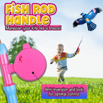 Playtrixlab® Fishing Rod Kid's Kite