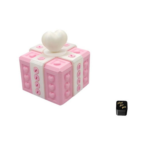 Playtrixlab® Pop Up 3D Printed Gag Gift Box (with screws)