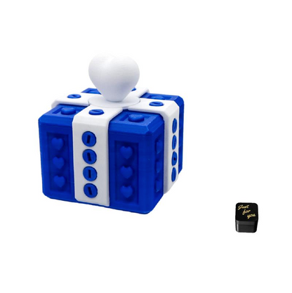 Playtrixlab® Pop Up 3D Printed Gag Gift Box (with screws)