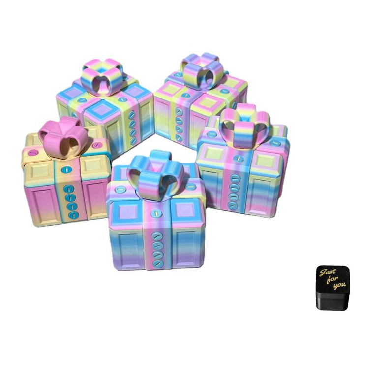 Playtrixlab® Pop Up 3D Printed Gag Gift Box (with screws)