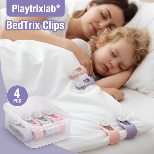 Playtrixlab® BedTrix Duvet Cover Fasteners Clips