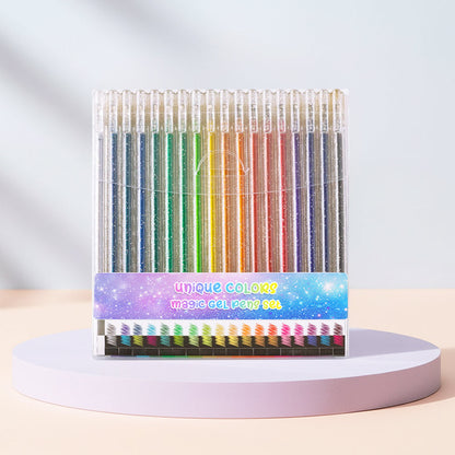 Playtrixlab® Unique Colors Magic Gel Pens Set