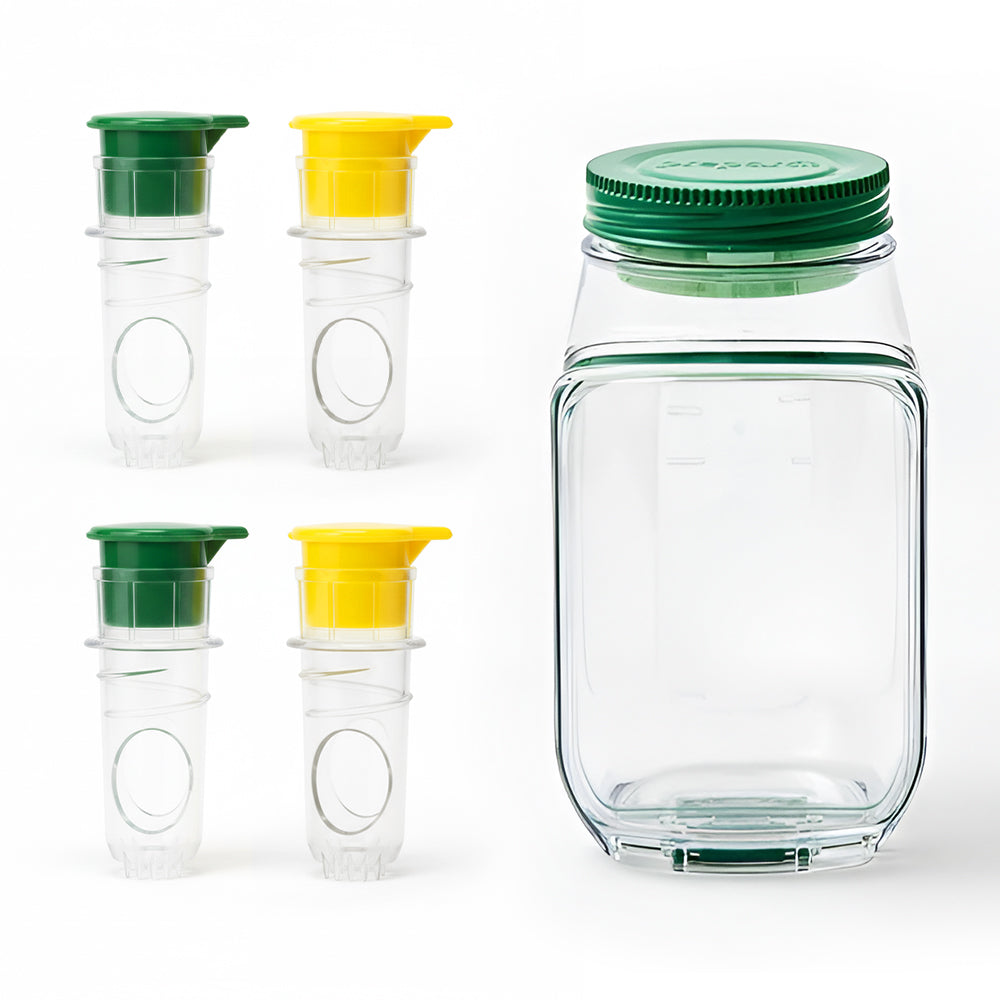 Playtrixlab® Compact Citrus Press & Lid Set