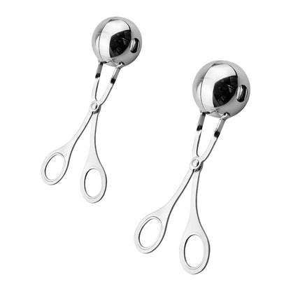 Playtrixlab® Stainless Steel Cross Meatball Maker