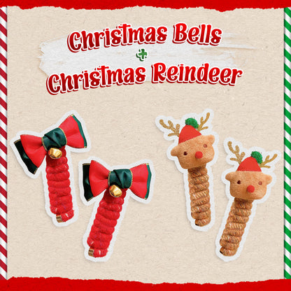 Playtrixlab® Christmas Telephone Wire Hair Bands