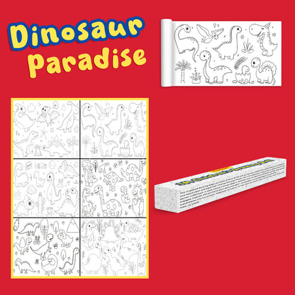 Playtrixlab® 3M Children's Drawing Roll
