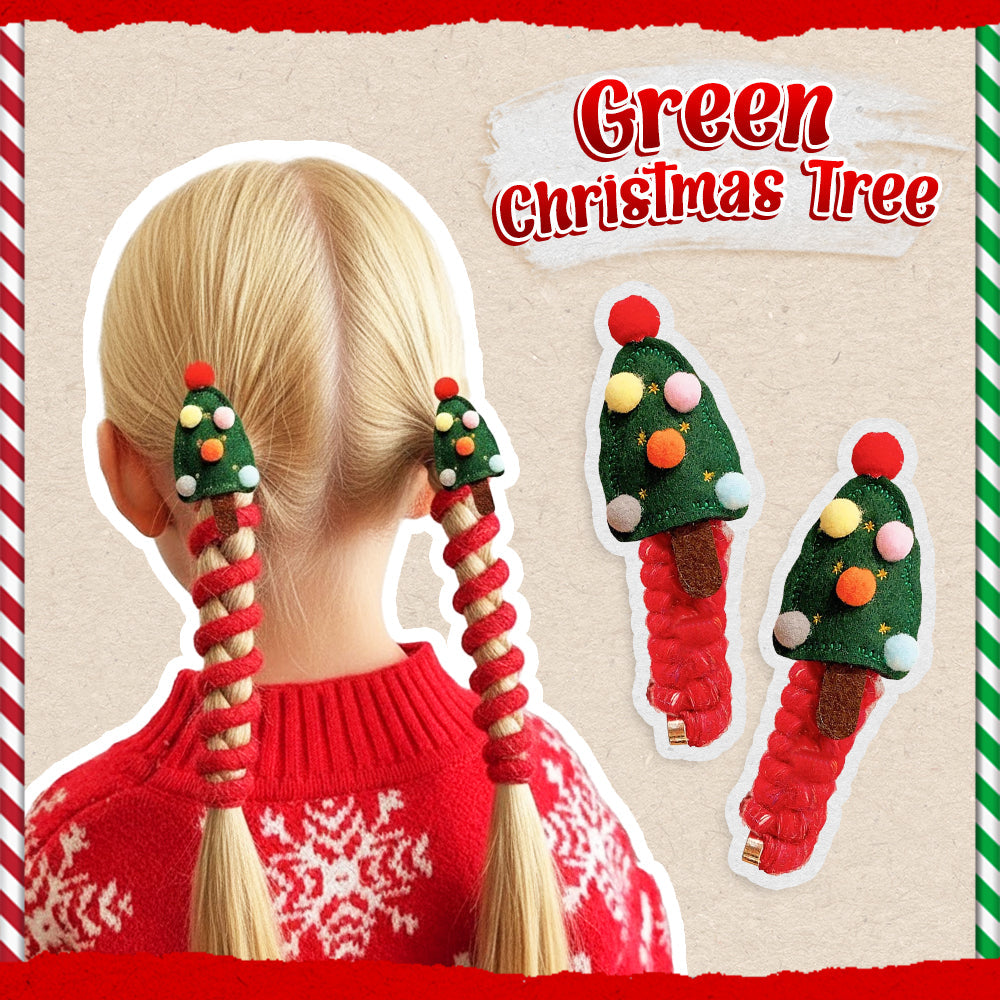 1pair Green Xmas Tree