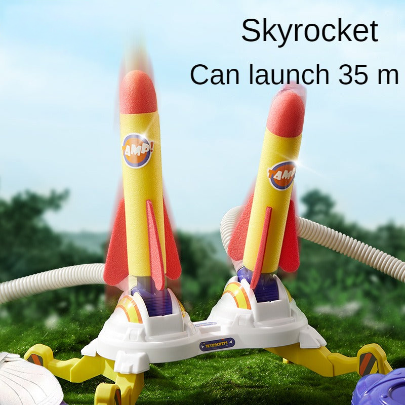 Playtrixlab® Children's Foot-stepping Rocket Toy 🚀