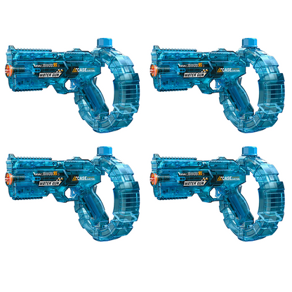 Playtrixlab® Mechanical Electric Water Gun🔫Automatic Water Blaster with Strobe Lights
