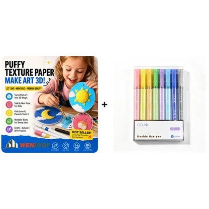 ⭐️Playtrixlab® Enjoy 50% OFF for Puffy 3D Paper Art
