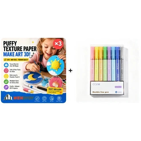 ⭐️Playtrixlab® Enjoy 50% OFF for Puffy 3D Paper Art