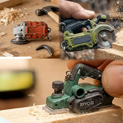 Playtrixlab® EDC Mini Functional Power Tool Keychain