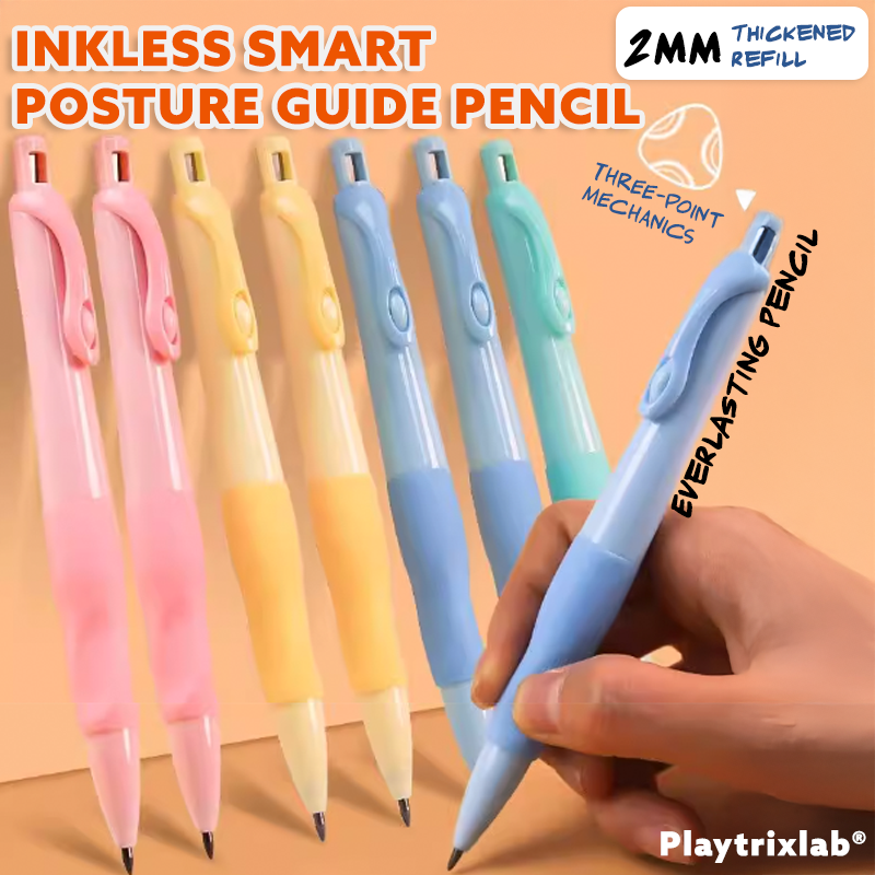 Playtrixlab® Inkless Smart Posture Guide Pencil(4PCS)