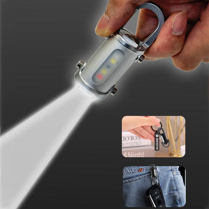 ⭐️Playtrixlab® 1200LM Super Bright Mini Keychain Flashlight Waterproof