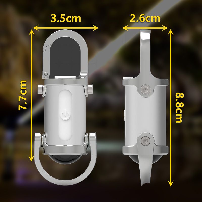 💡💡Playtrixlab® 1200LM Super Bright Mini Keychain Flashlight Waterproof