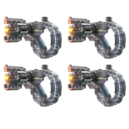 Playtrixlab® Mechanical Electric Water Gun🔫Automatic Water Blaster with Strobe Lights
