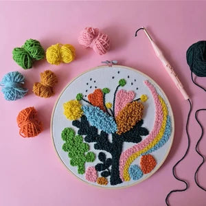 Playtrixlab®  Punch Needle Kit