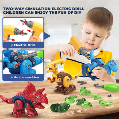 Playtrixlab® Dinosaur Building Toy Set