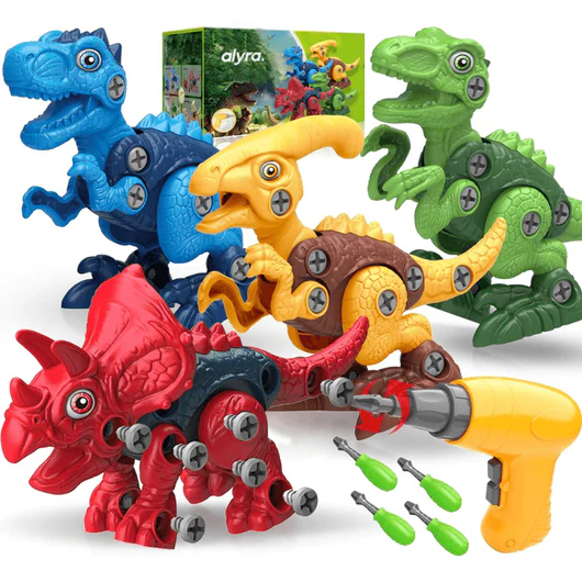 Playtrixlab® Dinosaur Building Toy Set