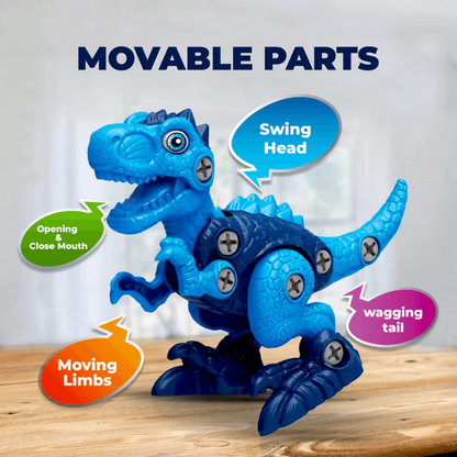 Playtrixlab® Dinosaur Building Toy Set