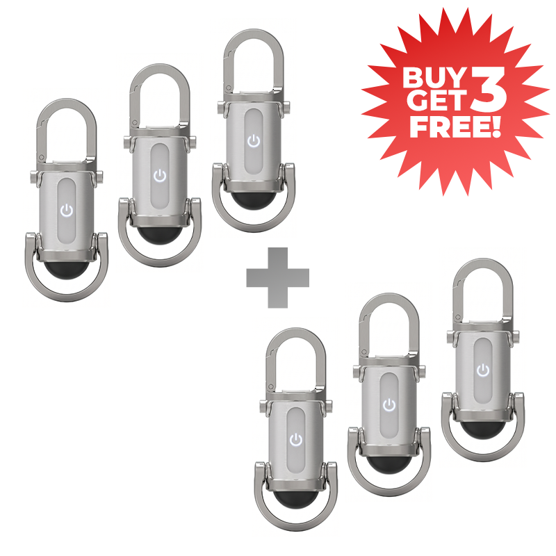 🚨1200LM Keychain Emergency Waterproof Mini Flashlight