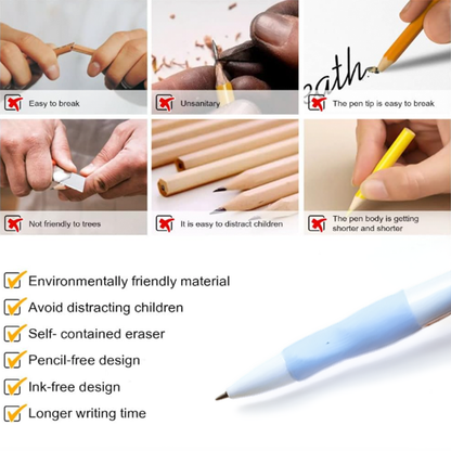 Playtrixlab® Inkless Smart Posture Guide Pencil(4PCS)