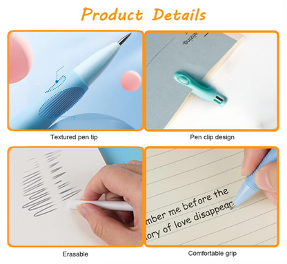Playtrixlab® Inkless Smart Posture Guide Pencil(4PCS)