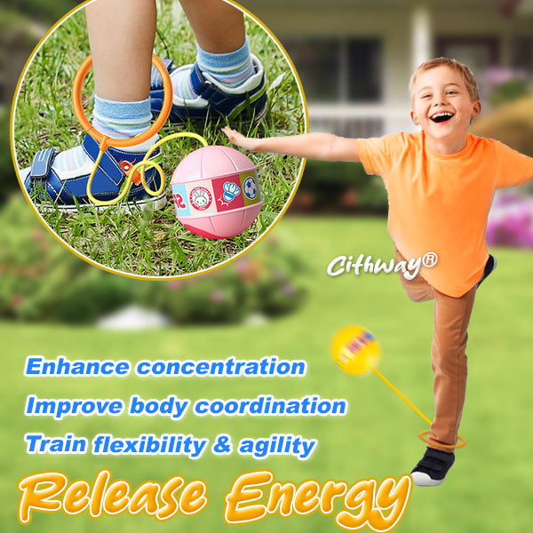 Playtrixlab® Luminous Kid One-legged Swinging Ball