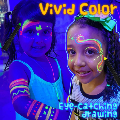 Playtrixlab® Luminous Face Painting Kit (12Colours)