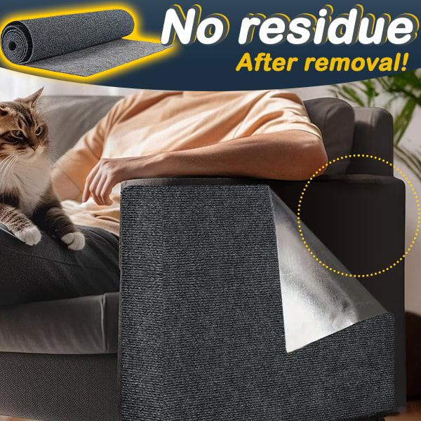 Playtrixlab® Free-cut Self-adhesive Cat Scratching Pad