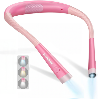 Playtrixlab® Hands-Free Neck Light🌟Perfect Night Reader